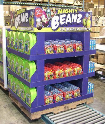 Half Pallet POP Display Assembly Half Pallet POP Display Assembly