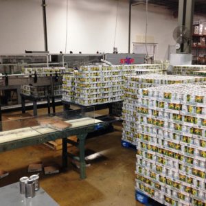 Can Labeling Packaging Line