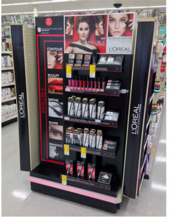 LOreal POP End Cap Display