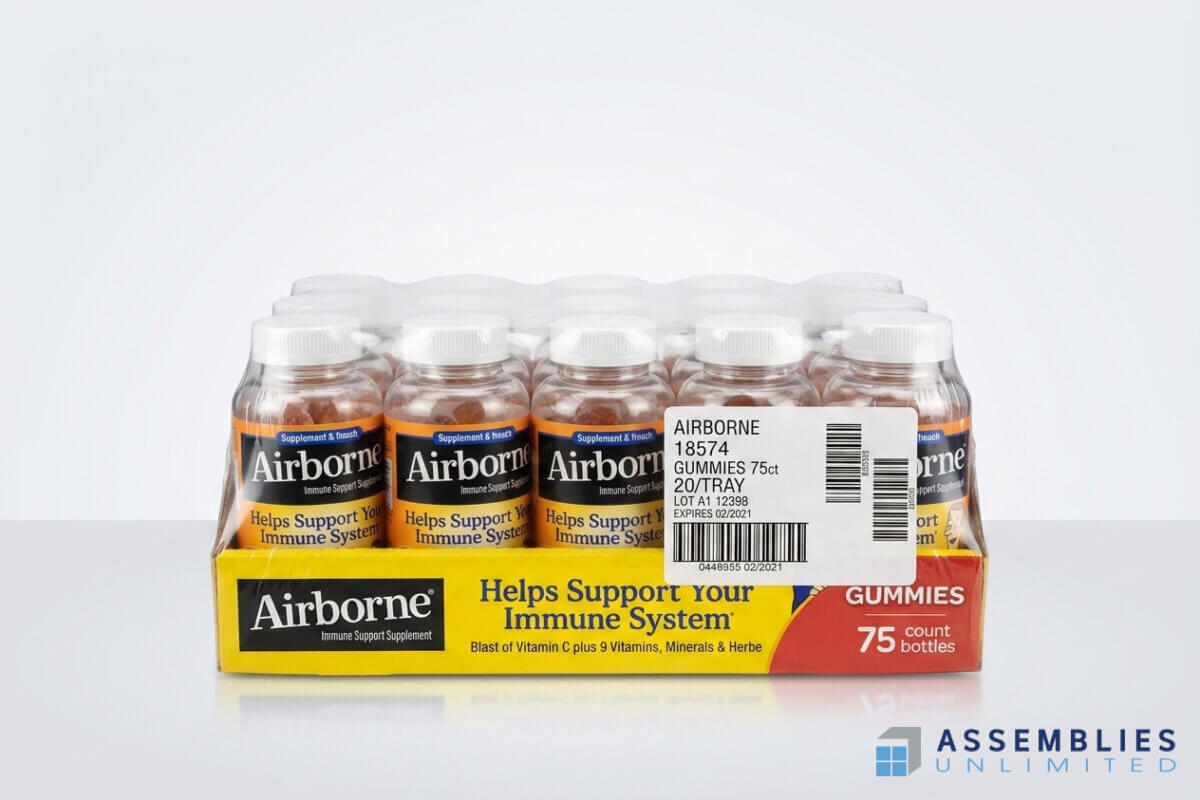 Airborne Gummies Club Pack Bottles