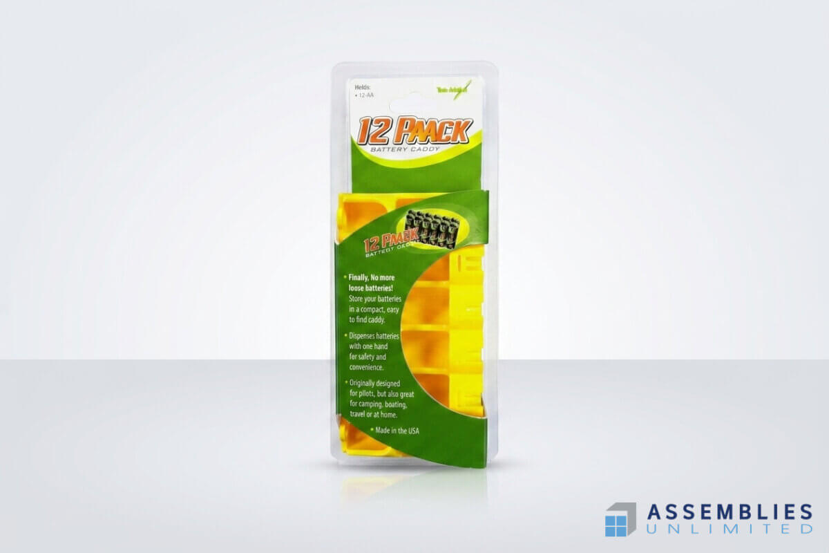Battery Caddy Hand Assembly Packaging