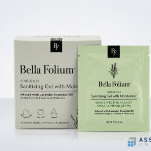 Bella Folium Sanitizing Gel Packets