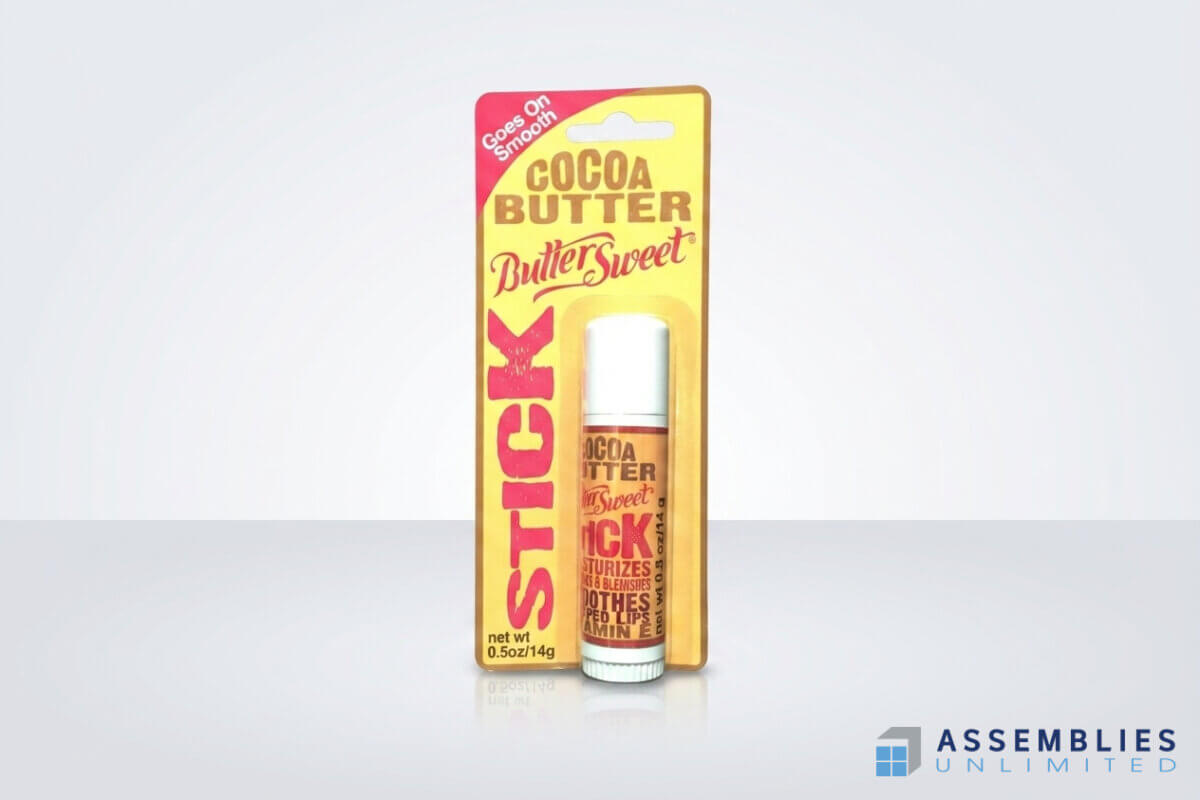 Butter Sweet Cocoa Butter Stick Blister Packaging