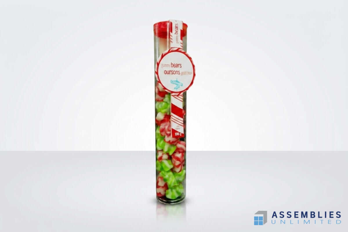 Carnaby Gummy Bears Tube Packaging
