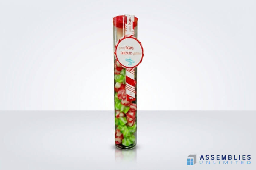 Carnaby Gummy Bears Tube Packaging