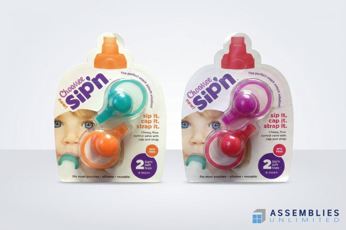 Choomee Sipn Blister Pack Snack Pouch Tops