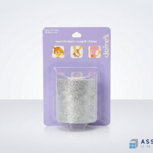 Claires Sparkle Foam Wrap Blister Packaging
