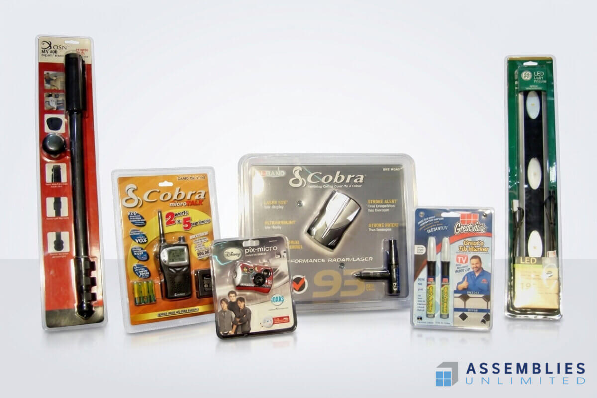 Cobra Clamshell Packaging Electronics Bundle
