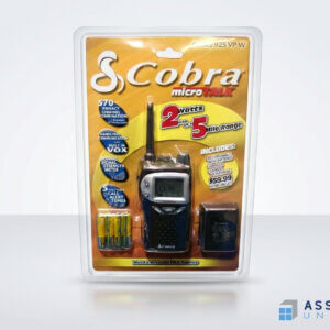 Cobra Microtalk Clamshell Packaging Walkie Talkie