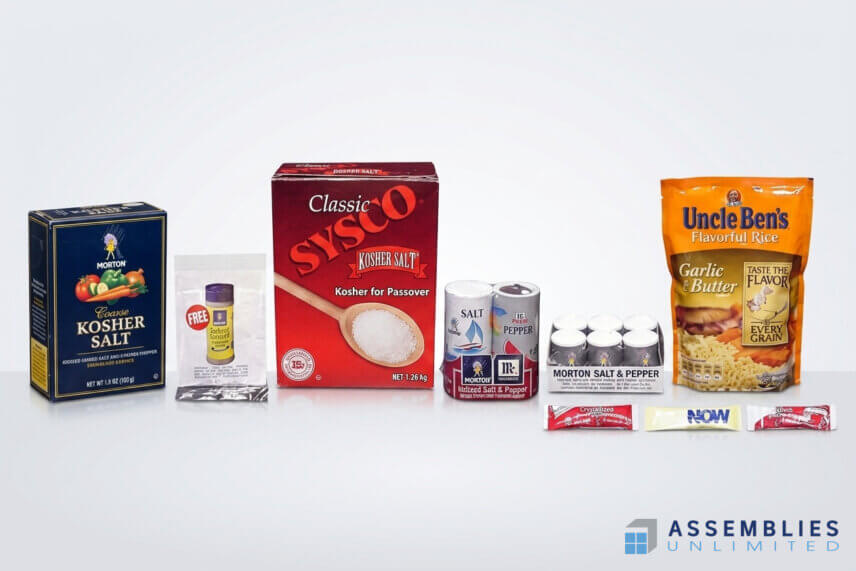 Contract Packaging Food Salt Rice Spices