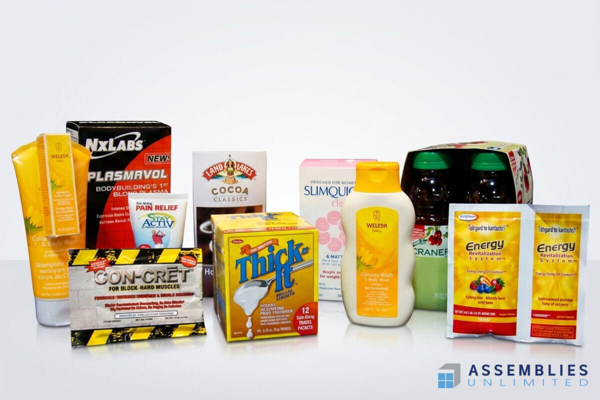 Contract Packaging Supplement Energy System Pouches