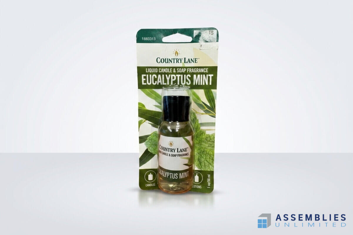 Country Lane Eucalyptus Mint Bottle Blister Packaging