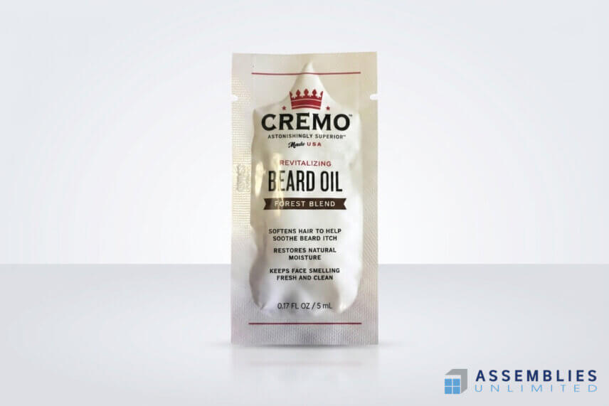 Cremo Beard Oil Pouch Flexible Packaging