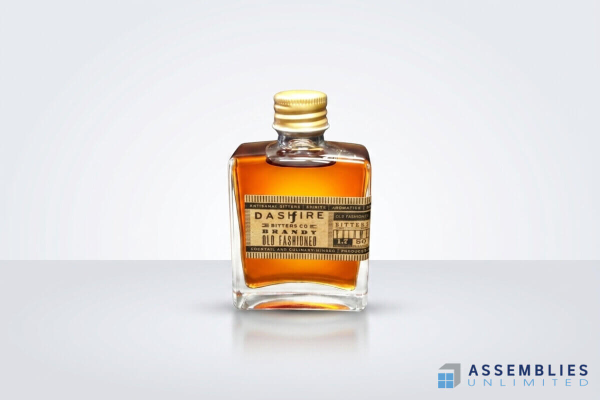 Dashfire Old Fashioned Brandy Bottle Filling