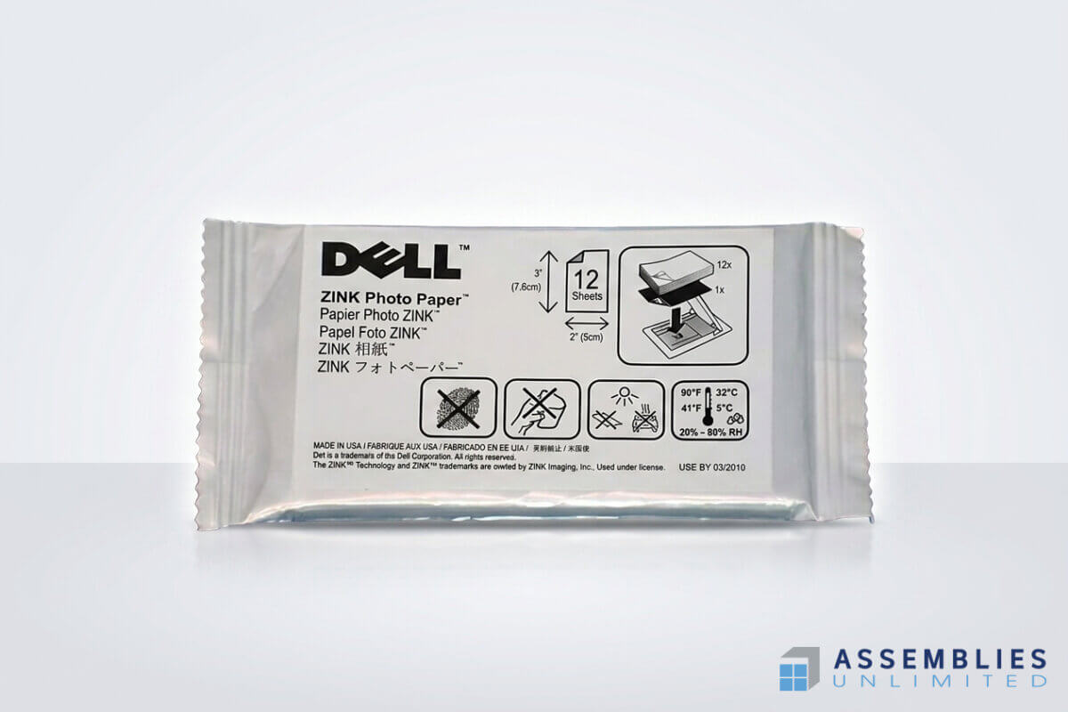 Dell Zink Photo Paper Cello Wrap