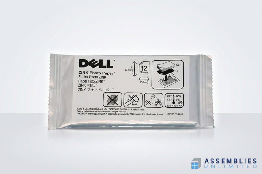 Dell Zink Photo Paper Cello Wrap