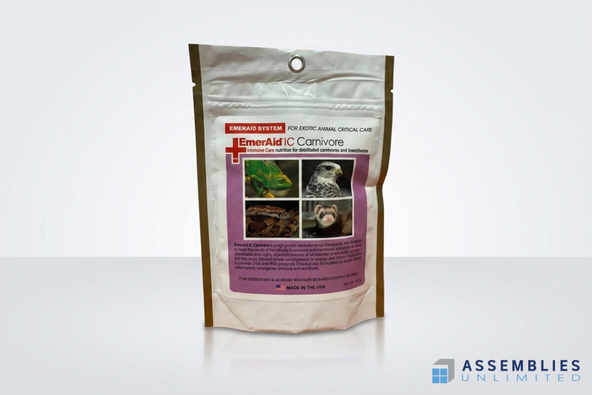 Emerid System Carnivore Pouch Flexible Packaging