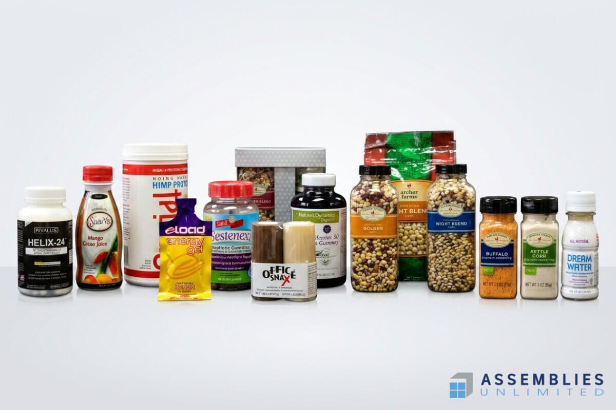 Food Packaging Bottles And Pouches