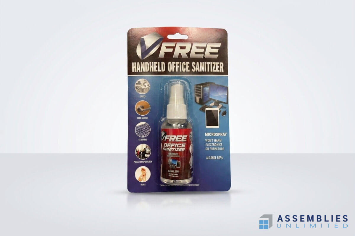 Free Office Sanitizer Blister Pack