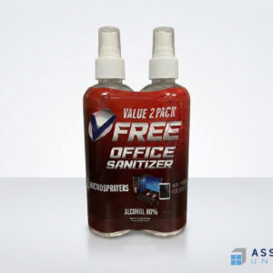 Free Office Sanitizer Dual Spray Bottle