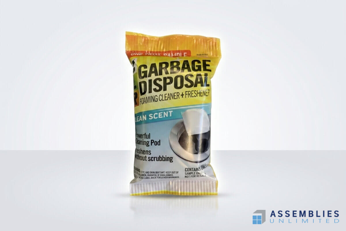 Garbage Disposal Foaming Cleaner Cello Bag