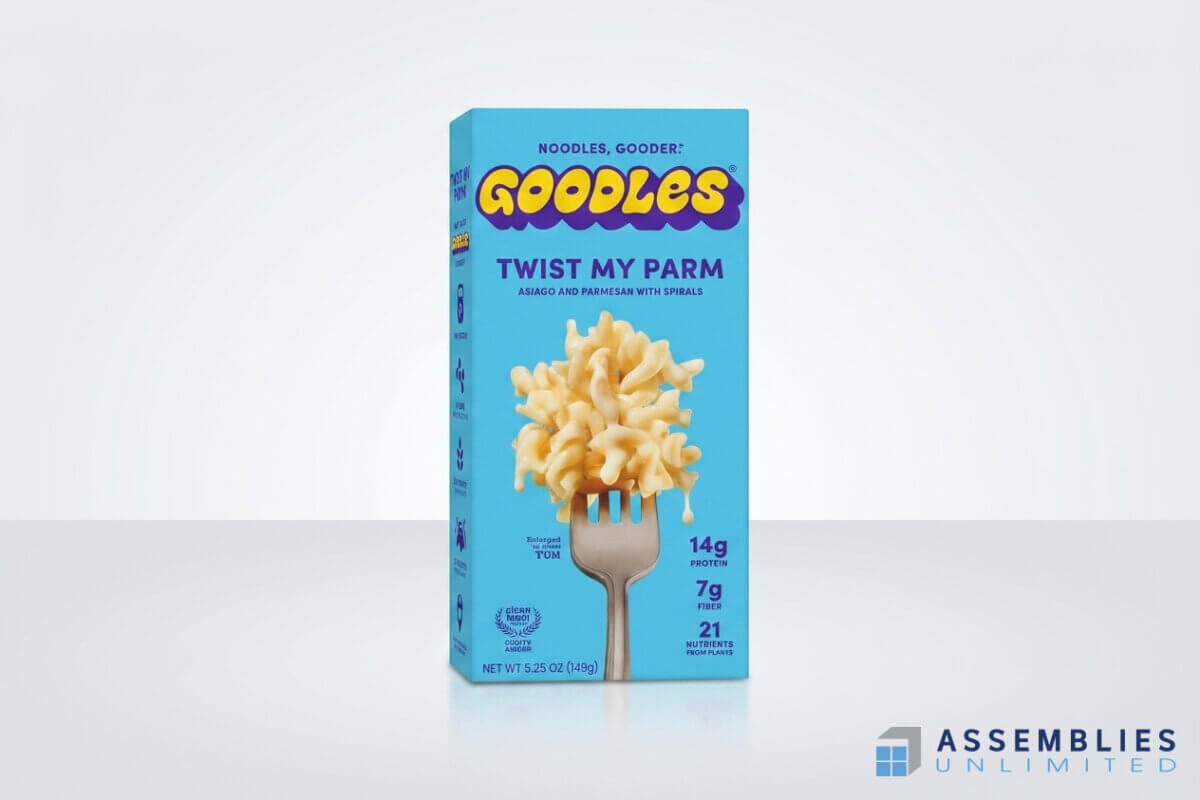 Goodles Twist Parm Carton Mac Cheese