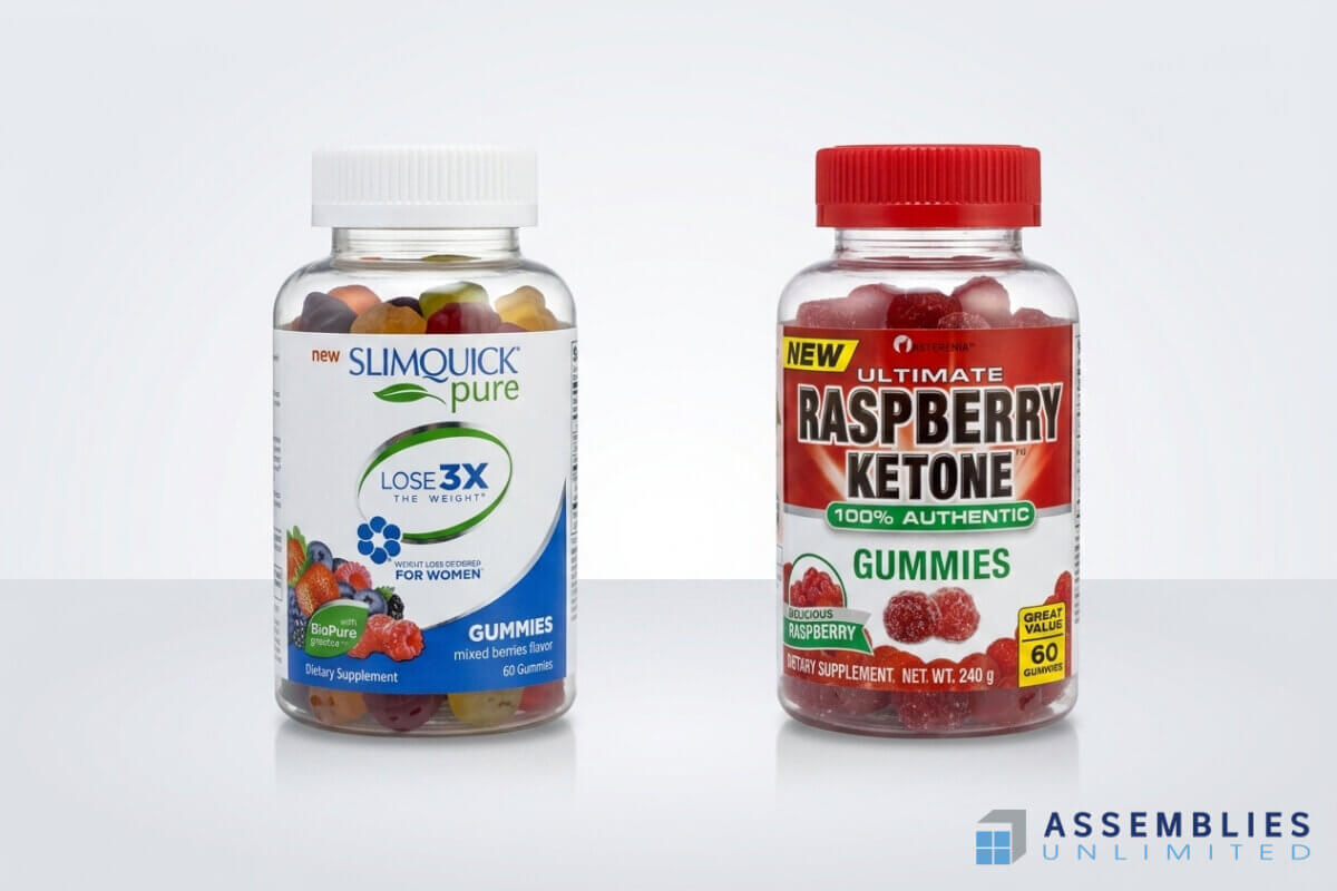 Gummy Bear Bottling Slimquick Raspberry Ketone