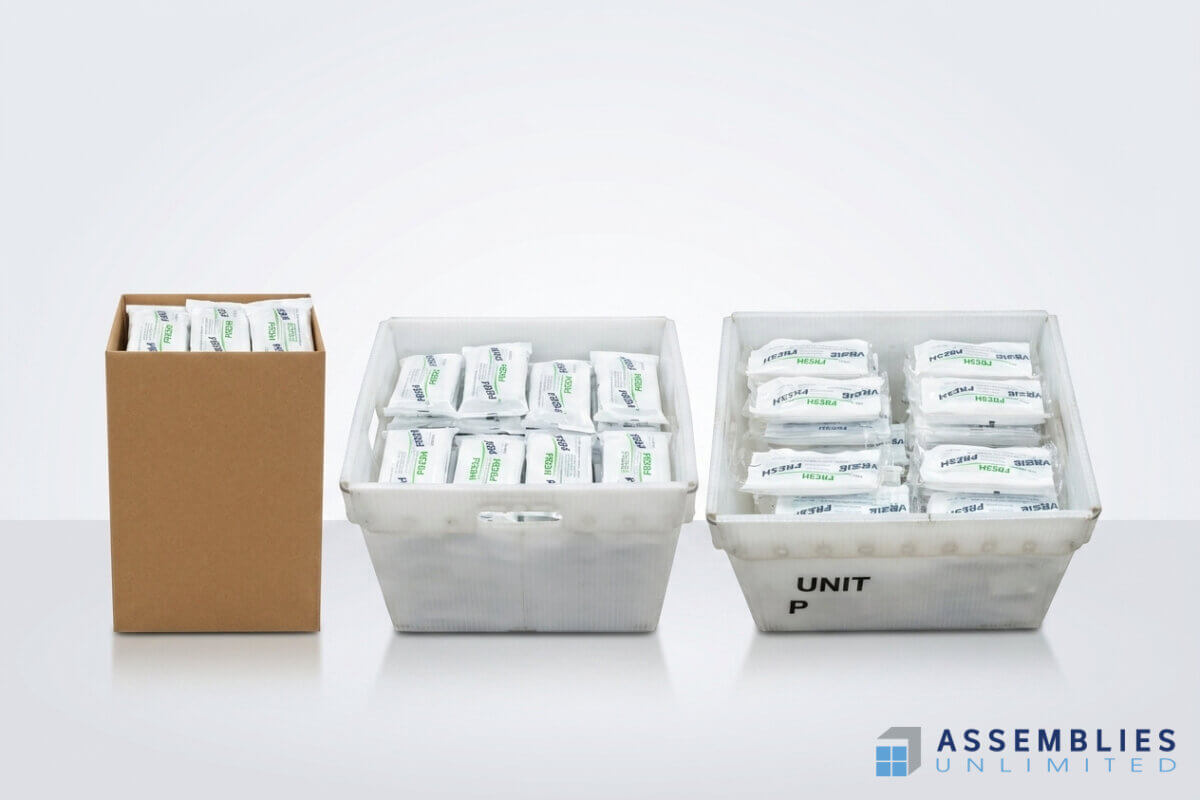 Hand Assembly Packaging Unit Fresh