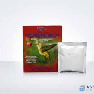 Hummingbird Nectar Powder Pouch Flexible Packaging