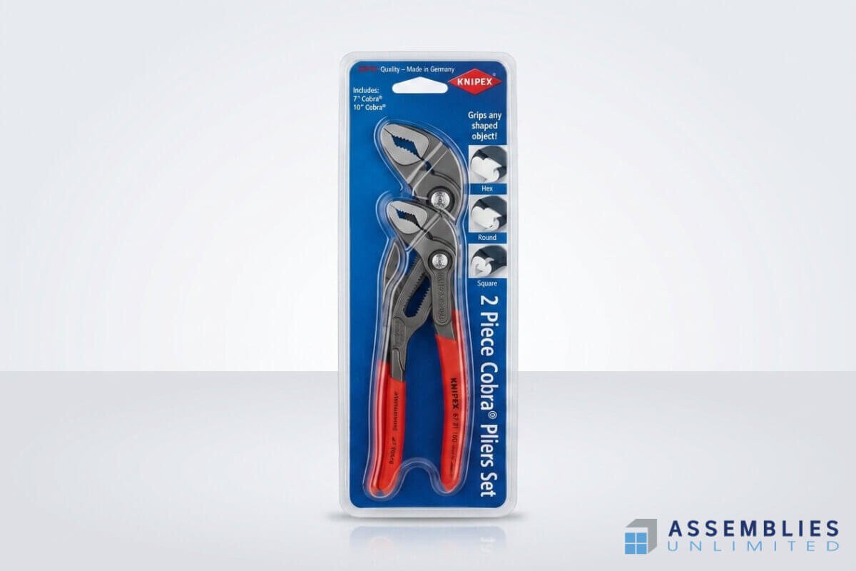 Knipex Cobra Pliers Clamshell Packaging