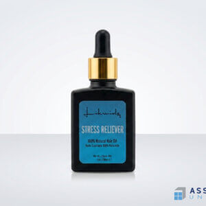 Likwidrx Stress Reliever Hair Oil Bottle Fill Packaging