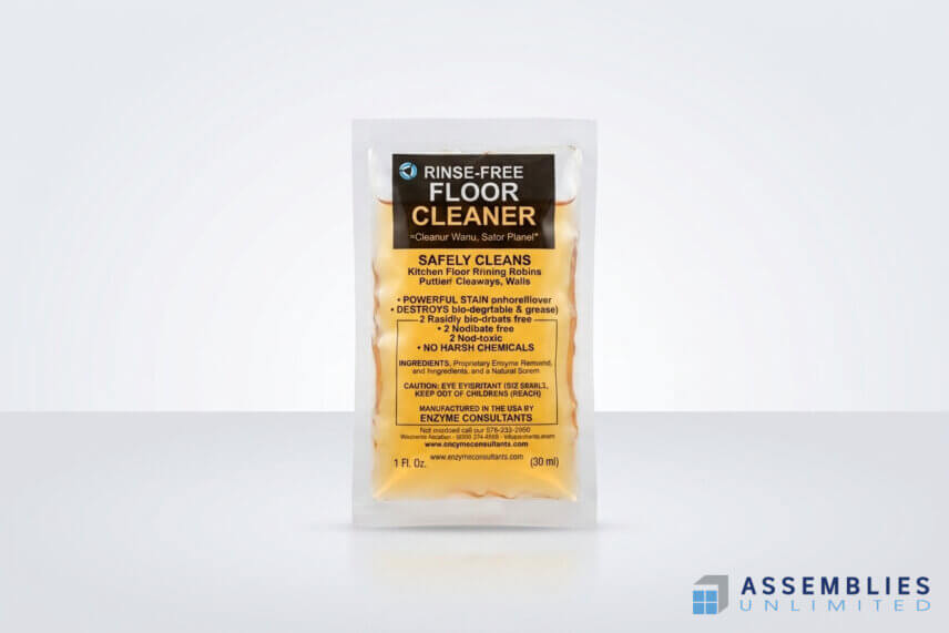 Liquid Floor Cleaner Pouch Flexible Packaging