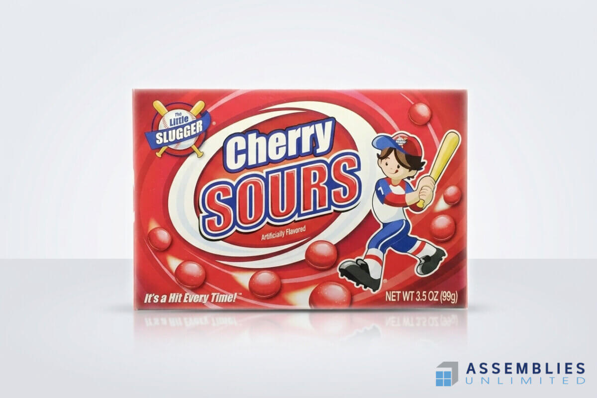 Little Slugger Cherry Sours Cartoning