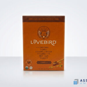 Lovebird Honey Bag In Box Cereal Packaging