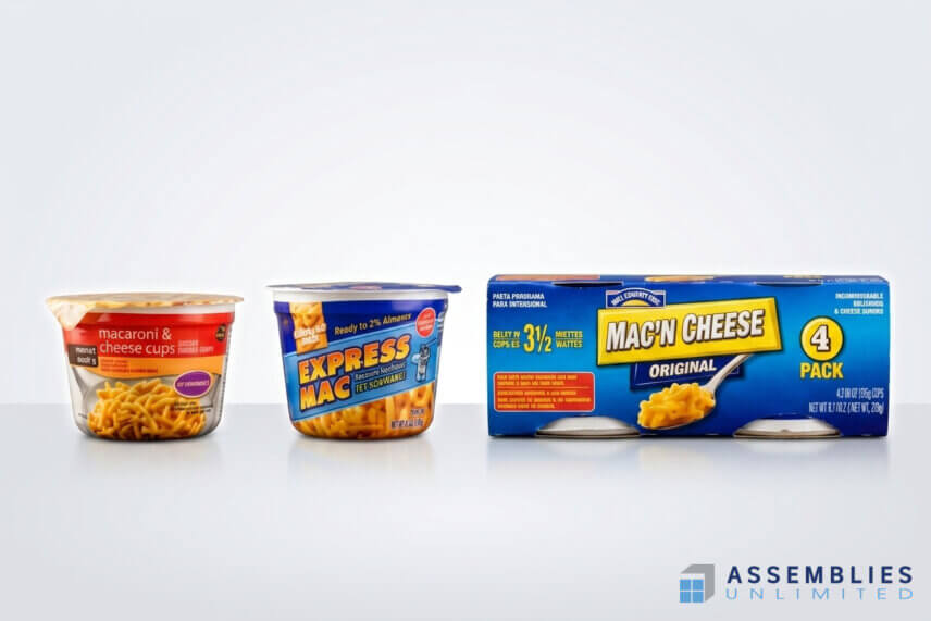 Mac Cheese Cup Food Packaging