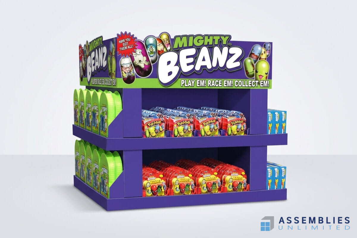 Mighty Beanz Point Of Purchase Display