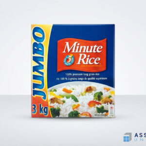 Minute Rice Jumbo Carton Packaging