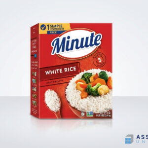 Minute White Rice Carton Packaging