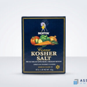 Morton Coarse Kosher Salt Cartoning