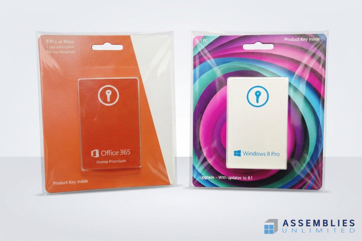 Office 365 Windows Blister Packaging