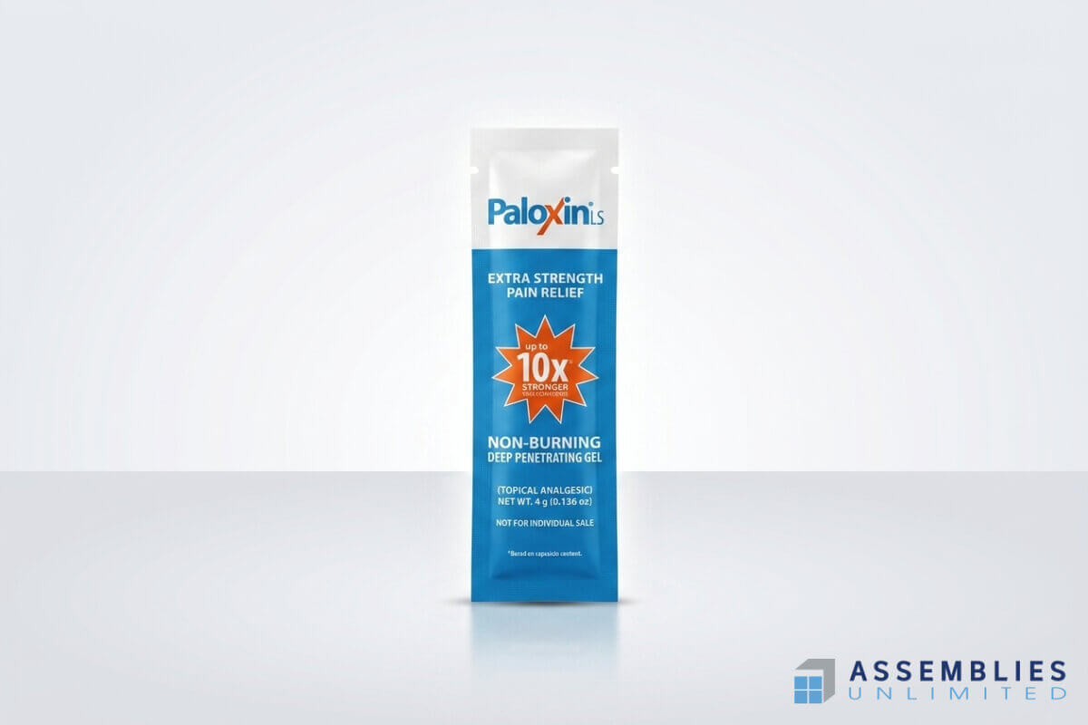 Paloxin Pain Relief Gel Flexible Packaging