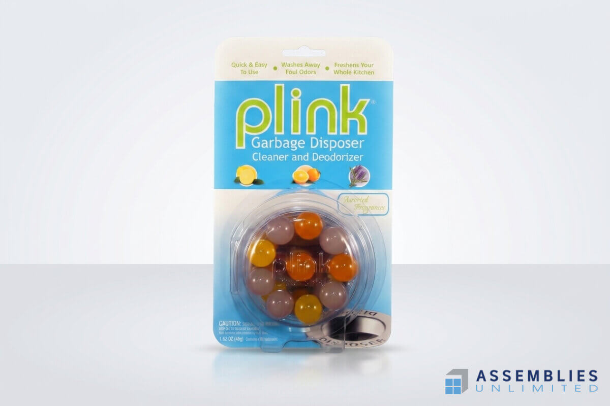 Plink Garbage Disposer Blister Packaging