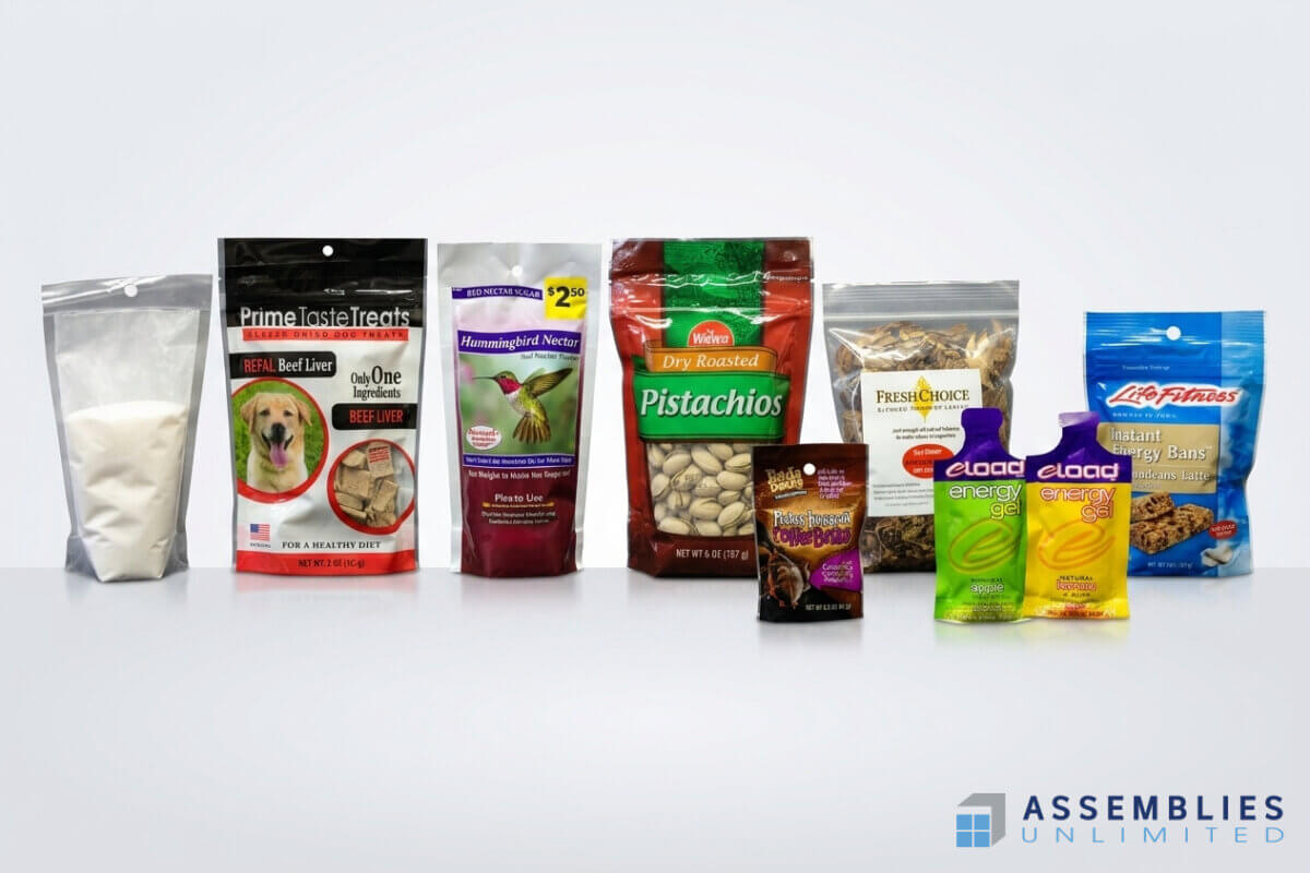 Pouch Food Packaging Samples