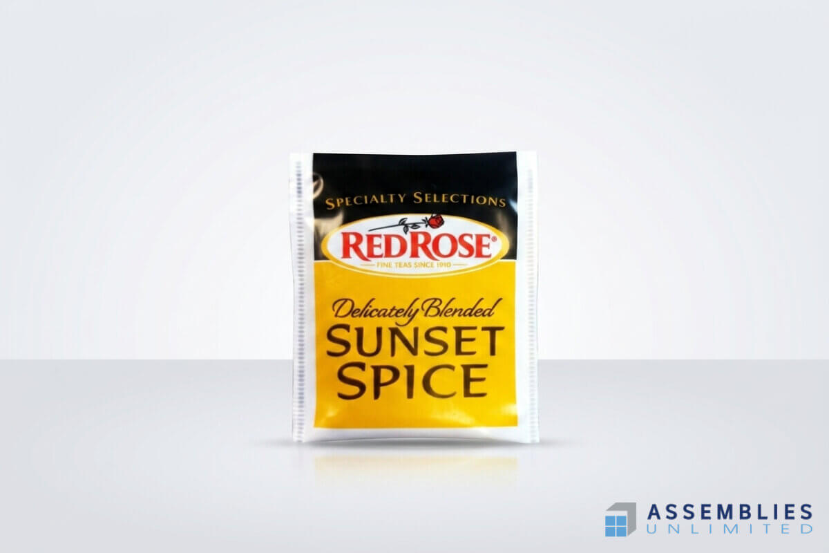 Red Rose Sunset Spice Cello Pouch
