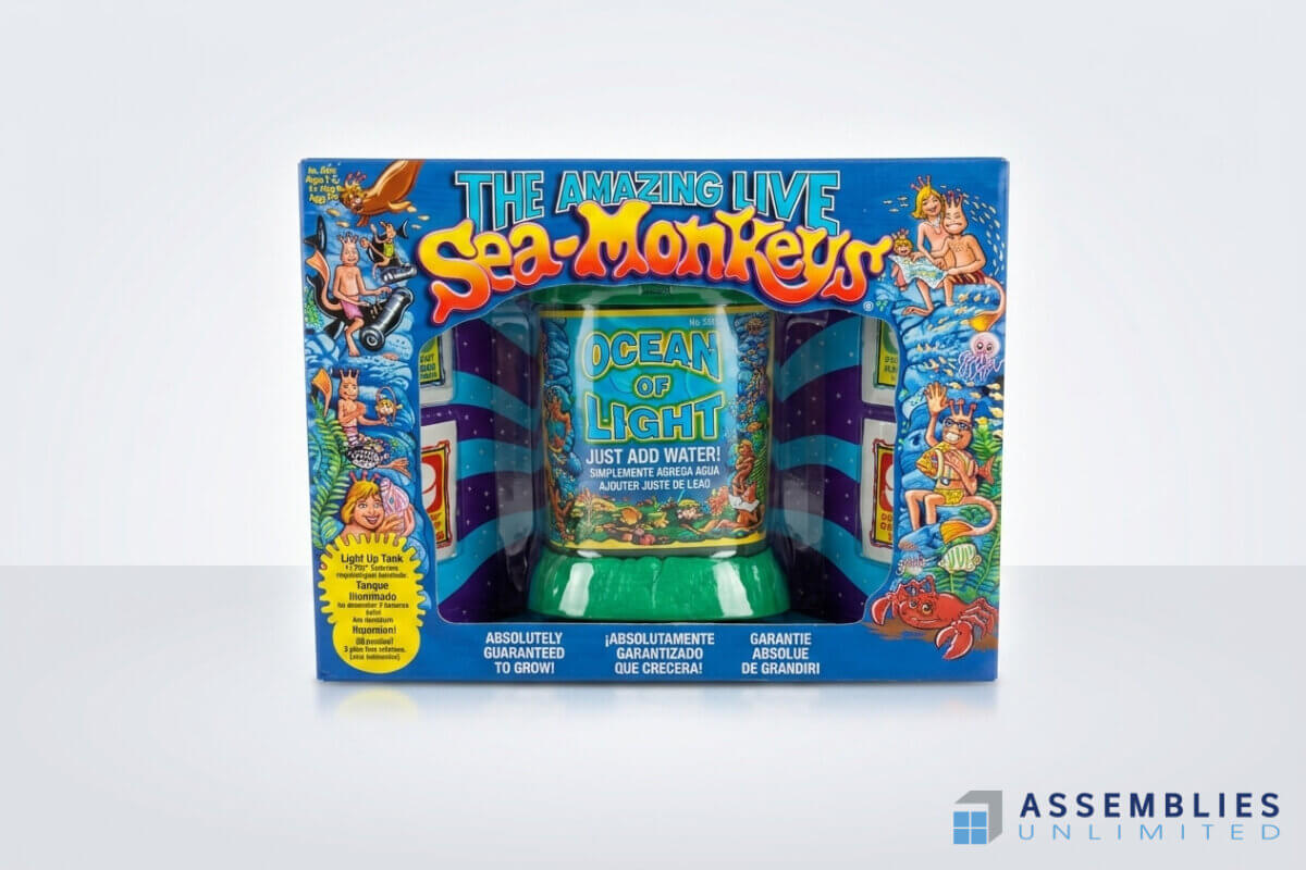 Sea Monkeys Ocean Light Kit Packaging