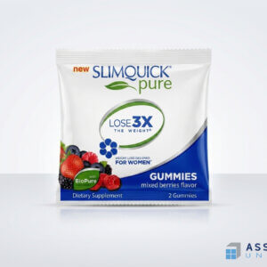 Slimquick Pure Gummy Bear Pouch Mixed Berries