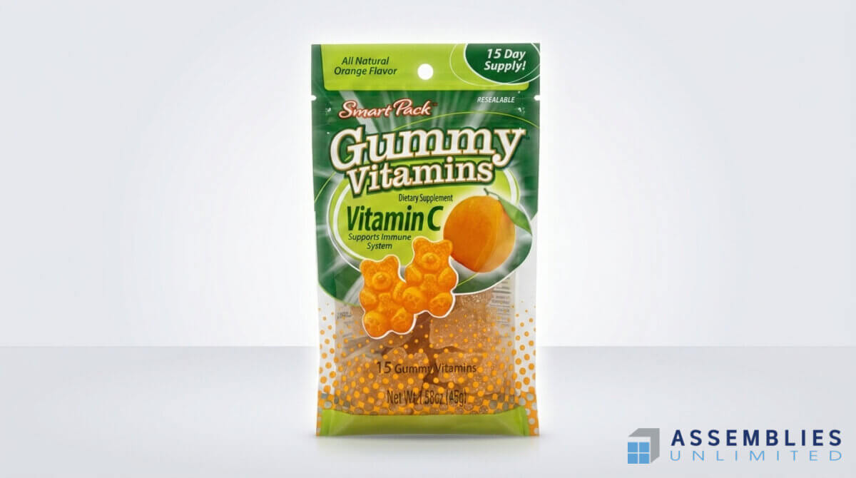 Smart Pack Gummy Vitamins Pouch