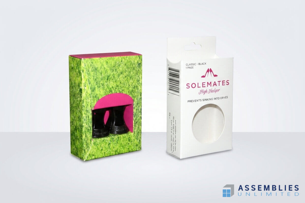 Solemates High Heel Cartoning Packaging