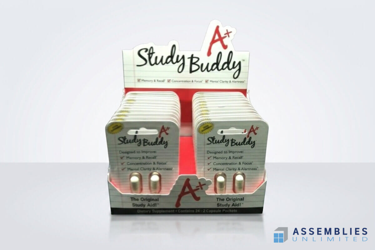 Study Buddy Blister Packaging Dietary Supplement