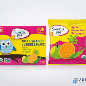 Sweetie Pie Apple Green Pea Pineapple Carton